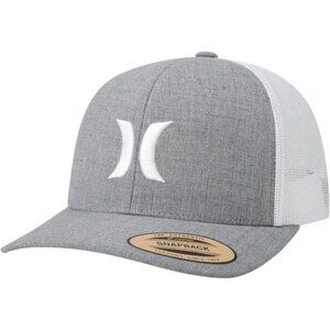 Black Mesh Trucker Hat Snapback Adjustable Baseball Cap for Men Summer Outdoor